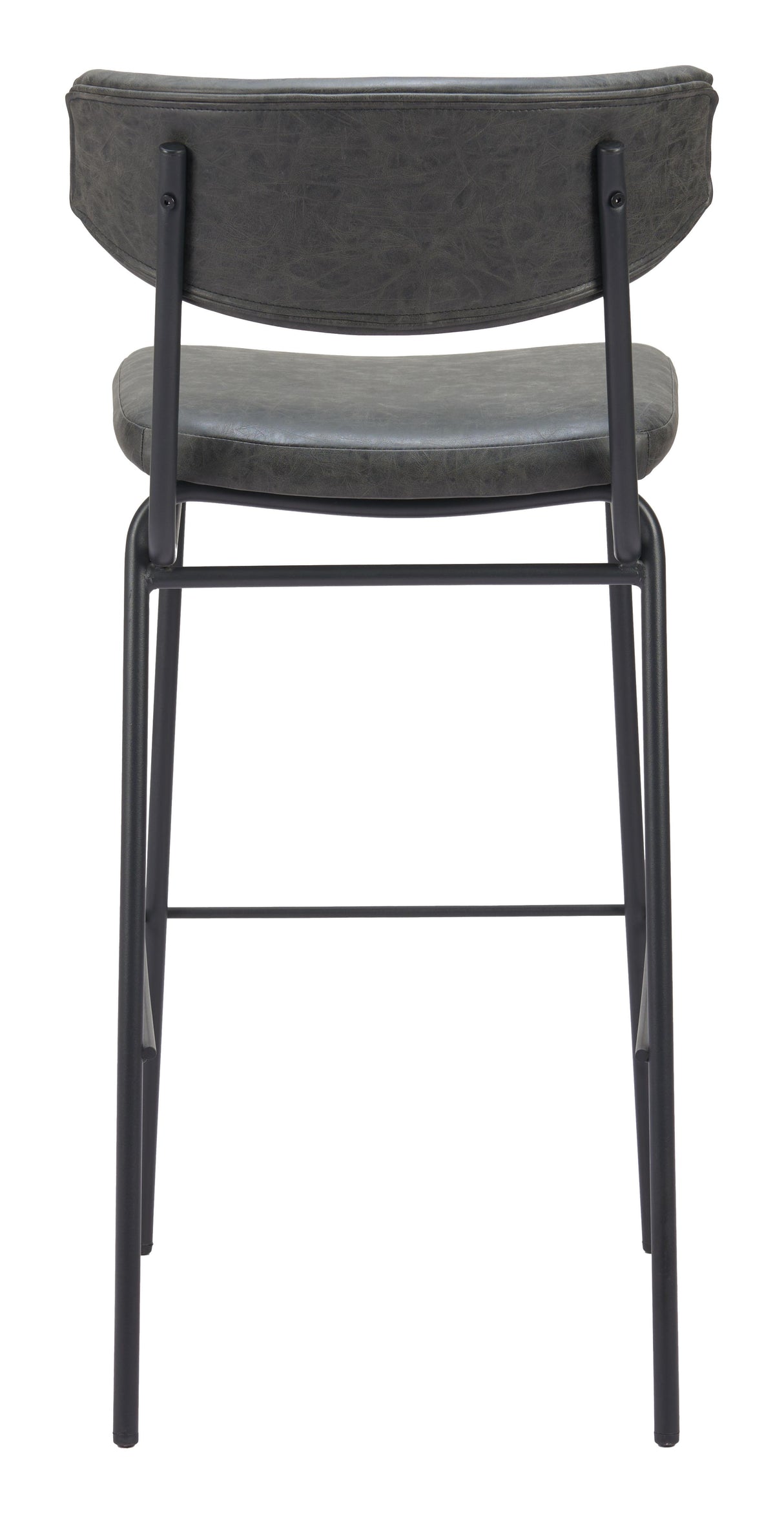 ZUO Charon Barstool (Set of 2) Vintage Black