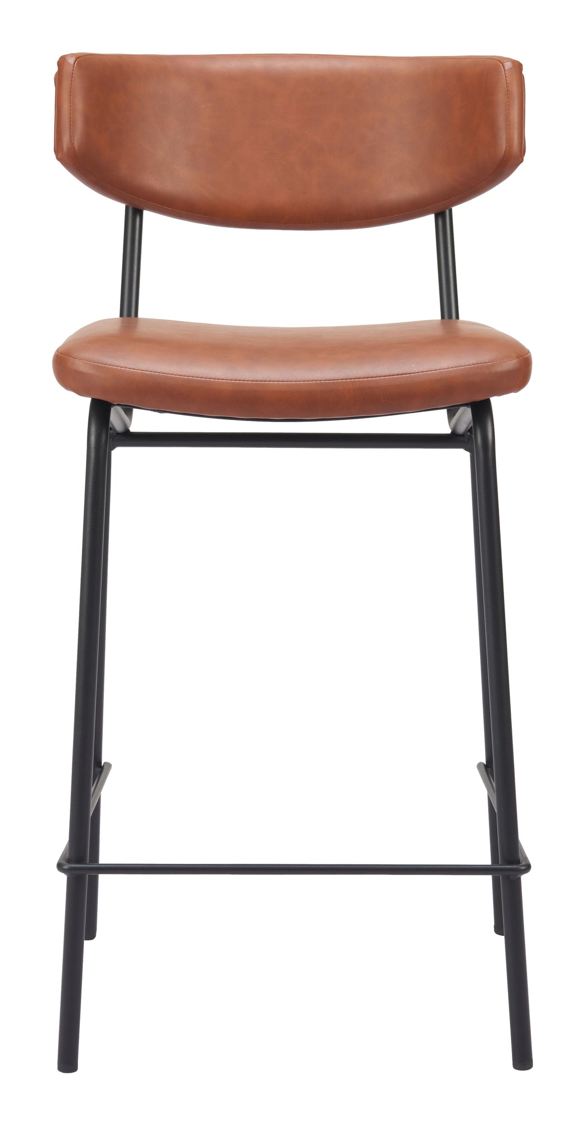 ZUO Charon Counter Stool (Set of 2) Vintage Brown