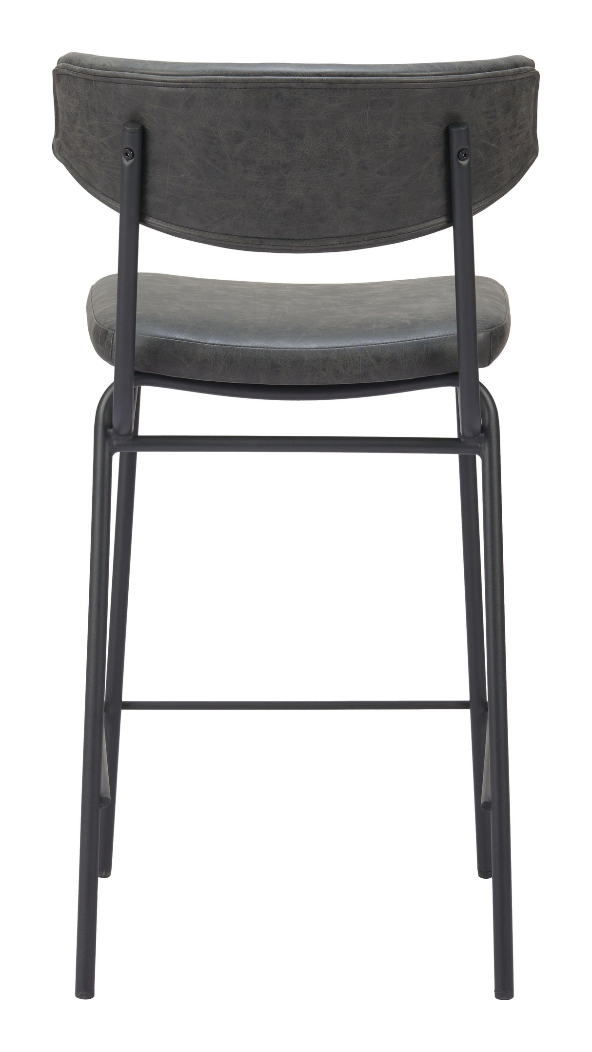 ZUO Charon Counter Stool (Set of 2) Vintage Black