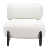 ZUO Bombo Accent Chair White