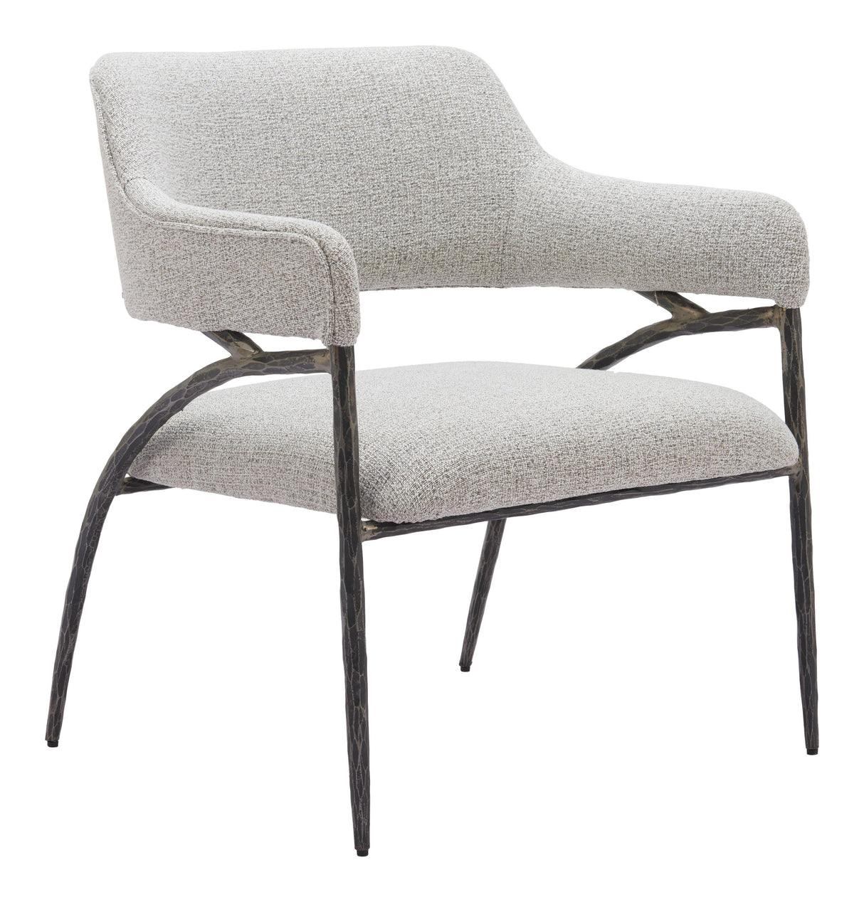 ZUO Vesterboro Accent Chair Gray