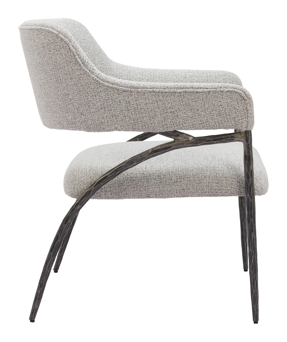 ZUO Vesterboro Accent Chair Gray