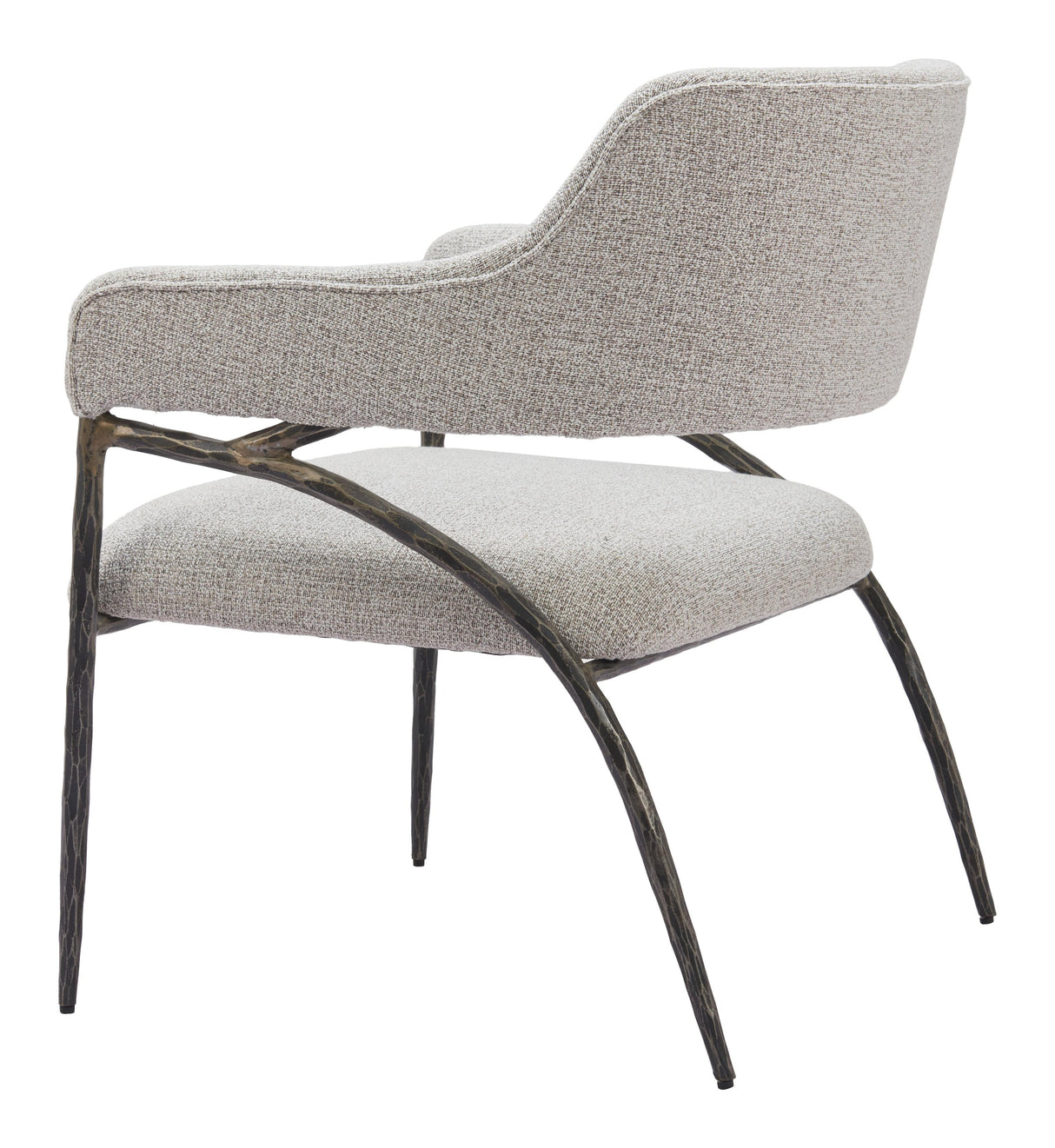 ZUO Vesterboro Accent Chair Gray