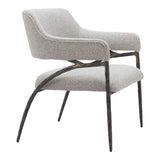 ZUO Vesterboro Accent Chair Gray
