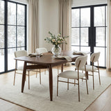 ZUO Sydhavnen Dining Chair Cream & Gold