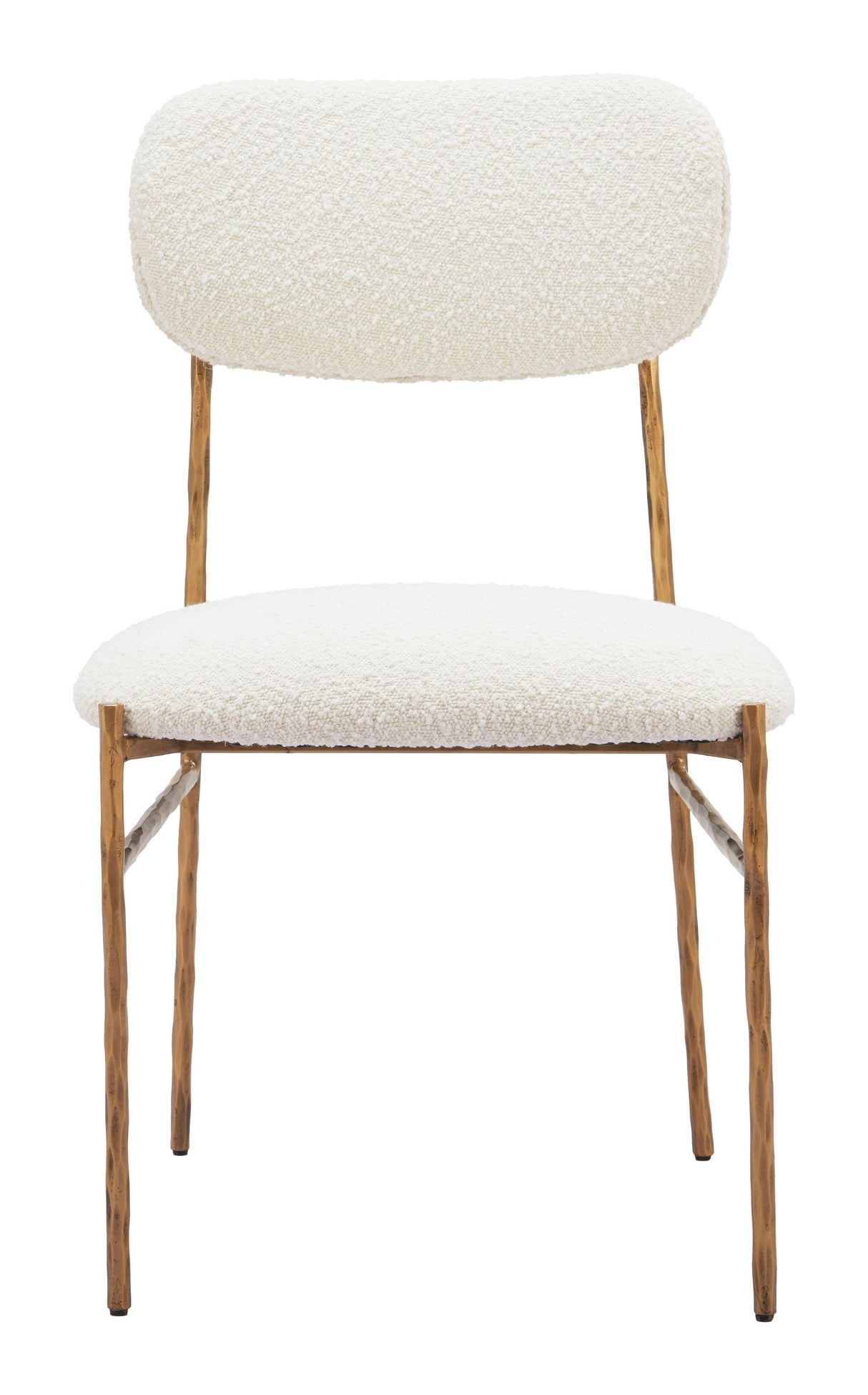 ZUO Sydhavnen Dining Chair Cream & Gold