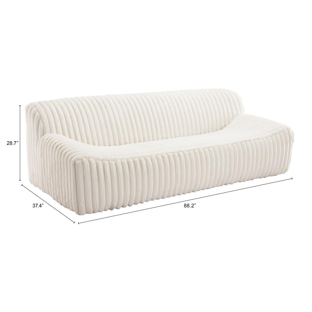ZUO Osterbro Sofa Cream