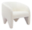 ZUO Lopta Accent Chair White