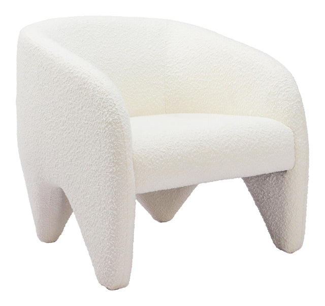 ZUO Lopta Accent Chair White