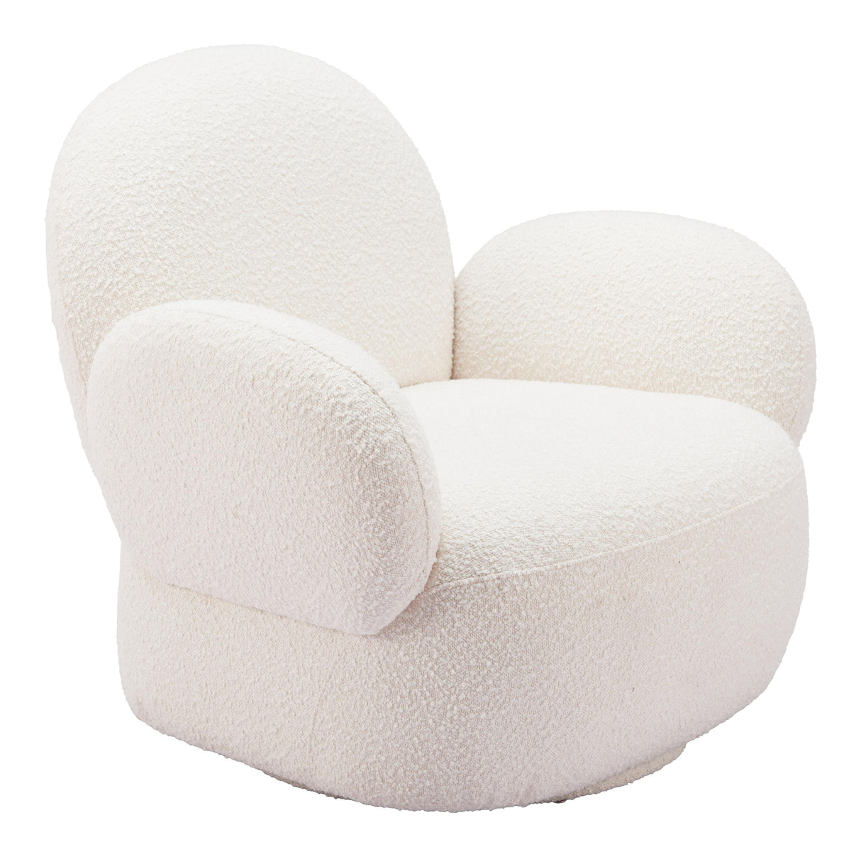 ZUO Pilka Swivel Chair White