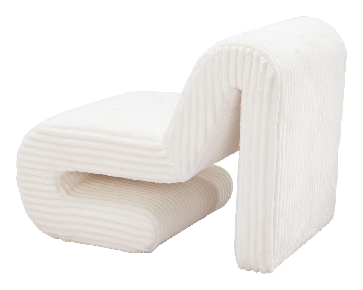ZUO Opam Accent Chair White