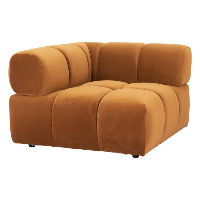 ZUO Rist Corner Chair Brown