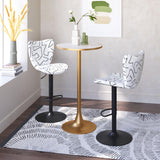 ZUO Elevate Barstool (Set of 2) White