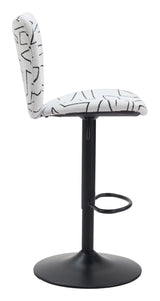 ZUO Elevate Barstool (Set of 2) White