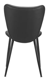 ZUO Prestige Dining Chair (Set of 2) Black