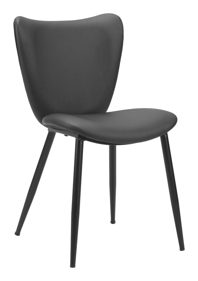 ZUO Prestige Dining Chair (Set of 2) Black