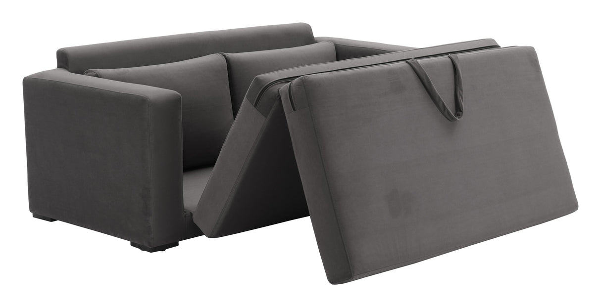 ZUO Jide Sleeper Sofa Gray
