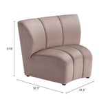 ZUO Garbi Modular Sectional Beige