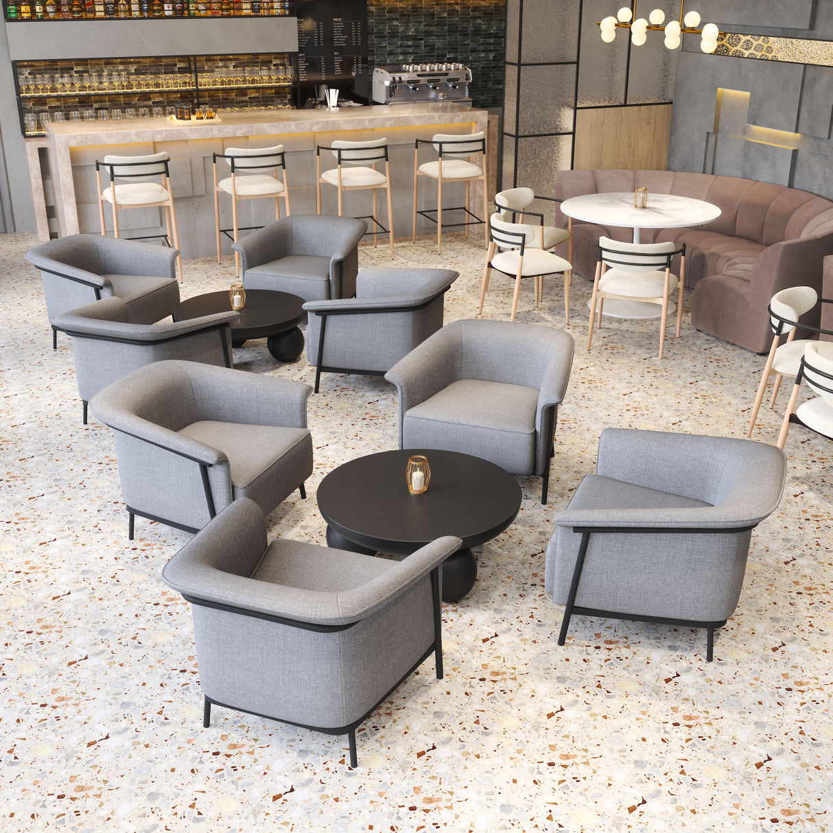 ZUO Garbi Modular Sectional Beige