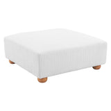 ZUO Tayte Ottoman White