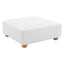 ZUO Tayte Ottoman White