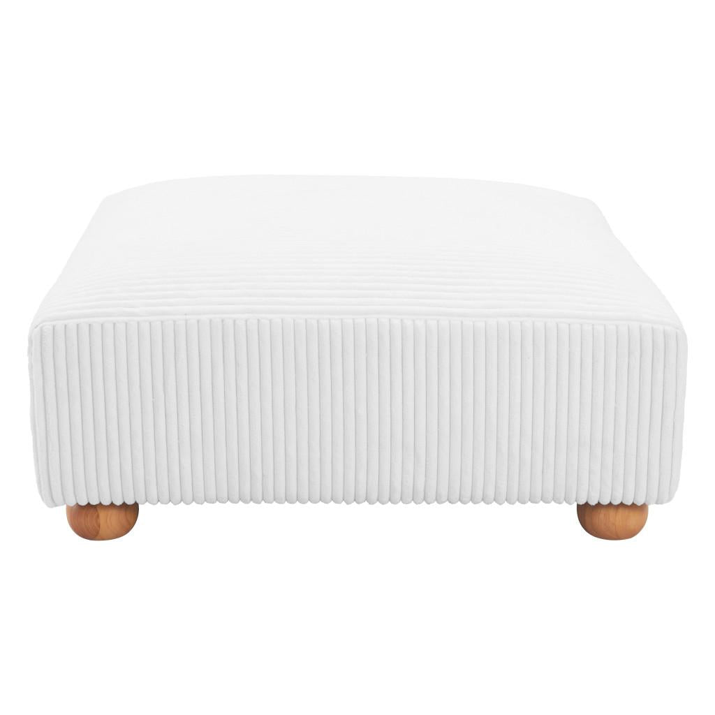 ZUO Tayte Ottoman White