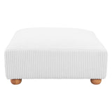 ZUO Tayte Ottoman White