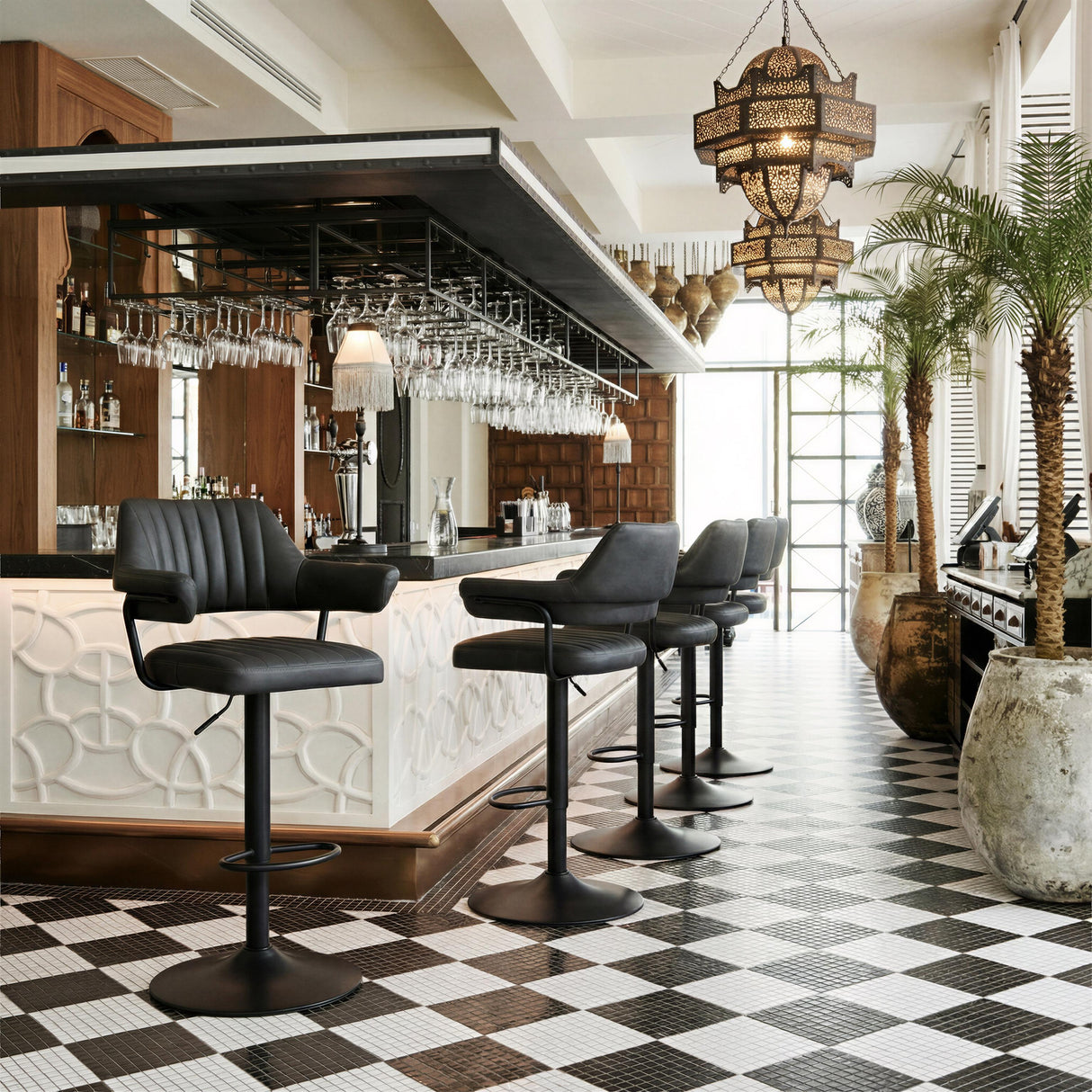 ZUO Erret Barstool Gray