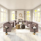 ZUO Trippel Loveseat Taupe
