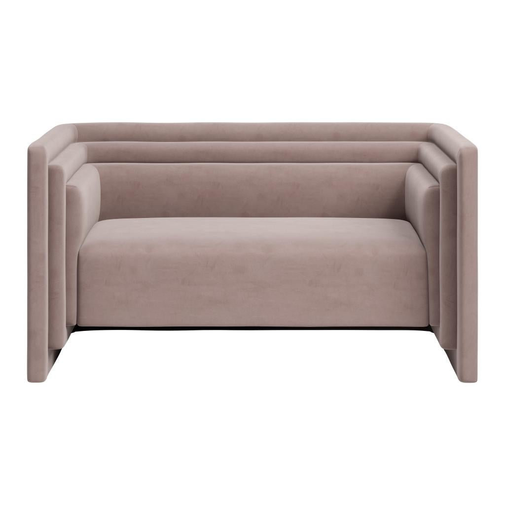 ZUO Trippel Loveseat Taupe