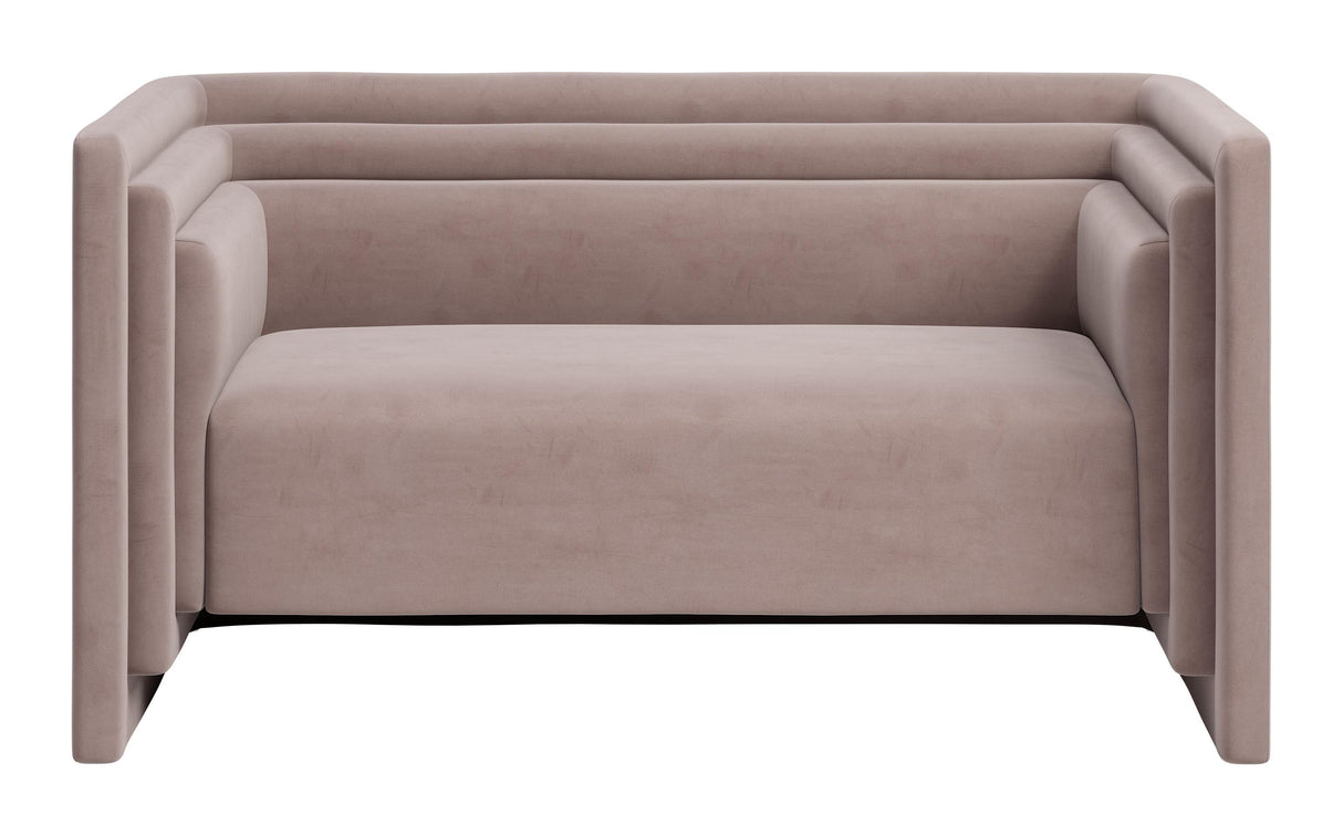 ZUO Trippel Loveseat Taupe