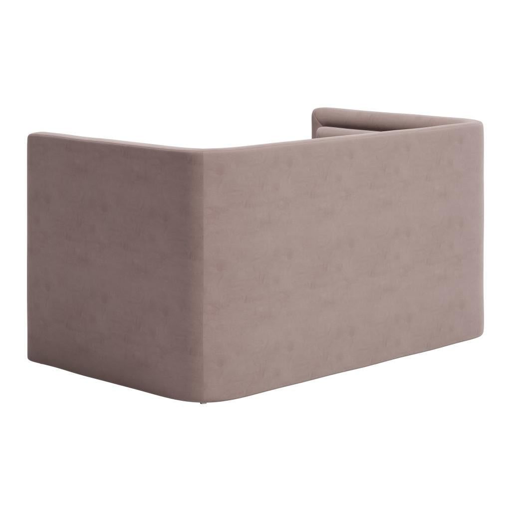 ZUO Trippel Loveseat Taupe