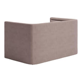 ZUO Trippel Loveseat Taupe