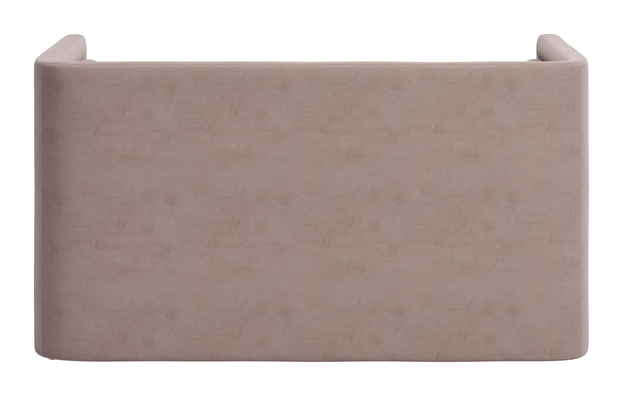 ZUO Trippel Loveseat Taupe