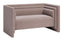 ZUO Trippel Loveseat Taupe