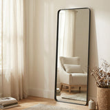 ZUO Riga Mirror Black