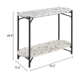 ZUO Tuxedo Console Table Multicolor