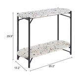 ZUO Tuxedo Console Table Multicolor