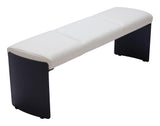 ZUO Mur Bench White