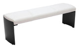 ZUO Mur Bench White