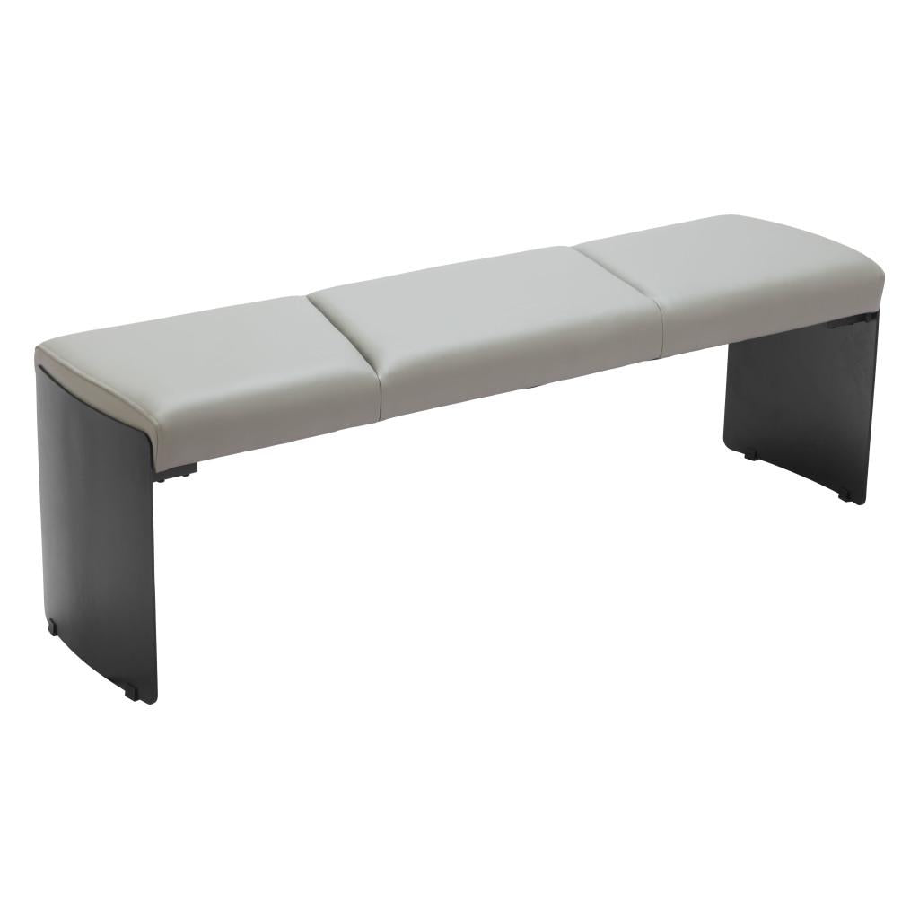 ZUO Mur Bench Gray