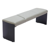 ZUO Mur Bench Gray