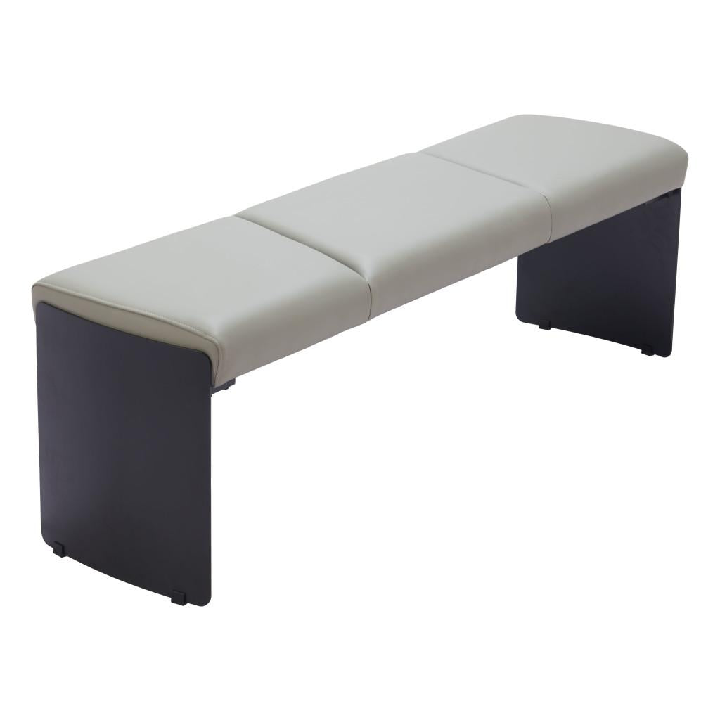 ZUO Mur Bench Gray