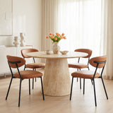 ZUO Rorun Dining Chair (Set of 4) Brown