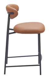 ZUO Rorun Counter Stool (Set of 2) Brown