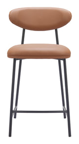 ZUO Rorun Counter Stool (Set of 2) Brown