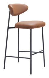 ZUO Rorun Barstool (Set of 2) Brown