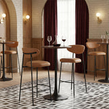 ZUO Rorun Barstool (Set of 2) Brown