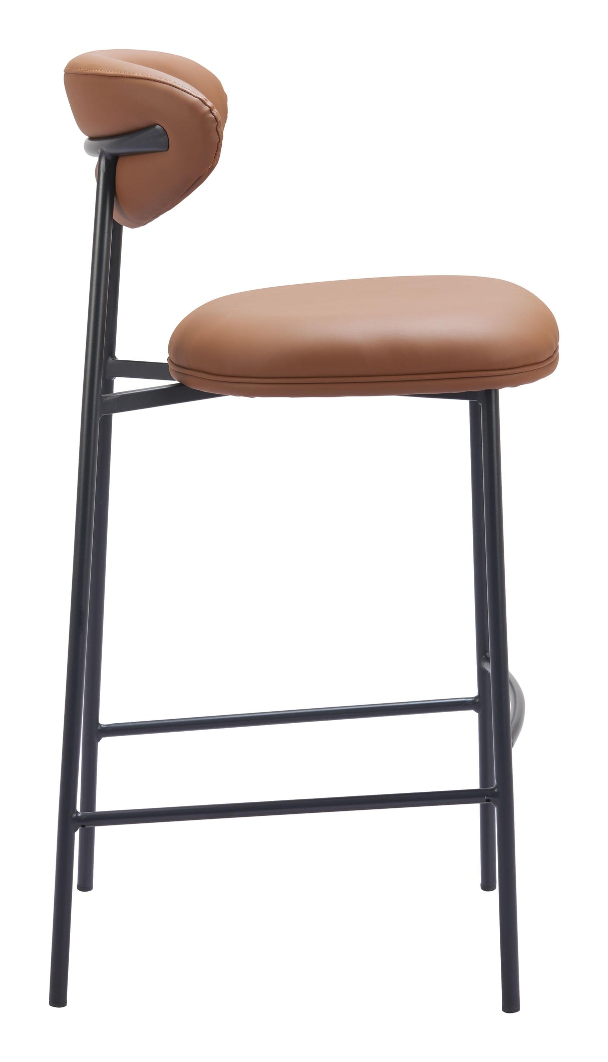 ZUO Rorun Barstool (Set of 2) Brown