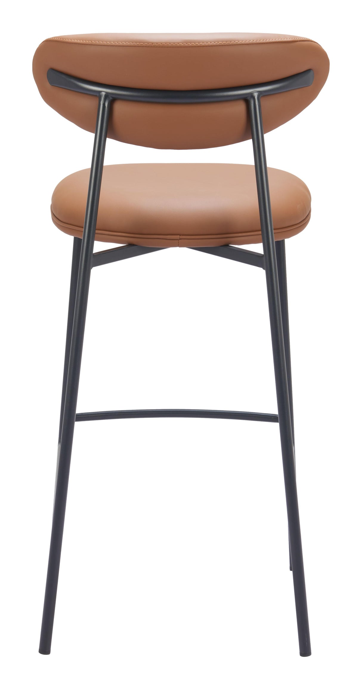 ZUO Rorun Barstool (Set of 2) Brown